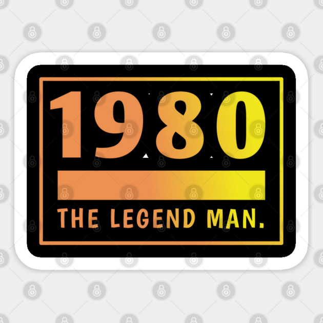 1980 birthday Sticker by BlackMeme94