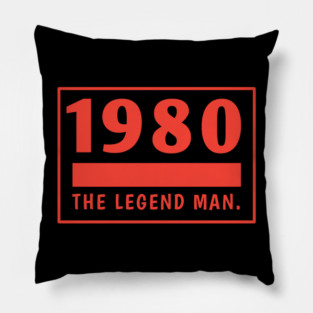 1980 birthday Pillow