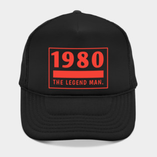 1980 birthday Hat