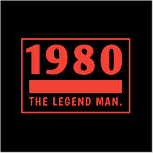 1980 birthday Posters and Art