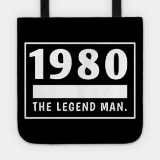 1980 birthday Tote