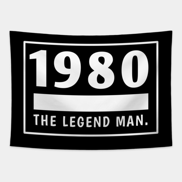 1980 birthday Tapestry by BlackMeme94