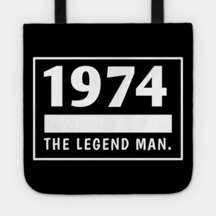 1974 birthday Tote