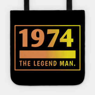 1974 birthday Tote