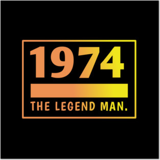 1974 birthday Posters and Art