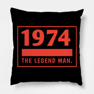 1974 birthday Pillow