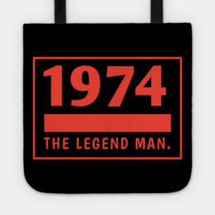 1974 birthday Tote