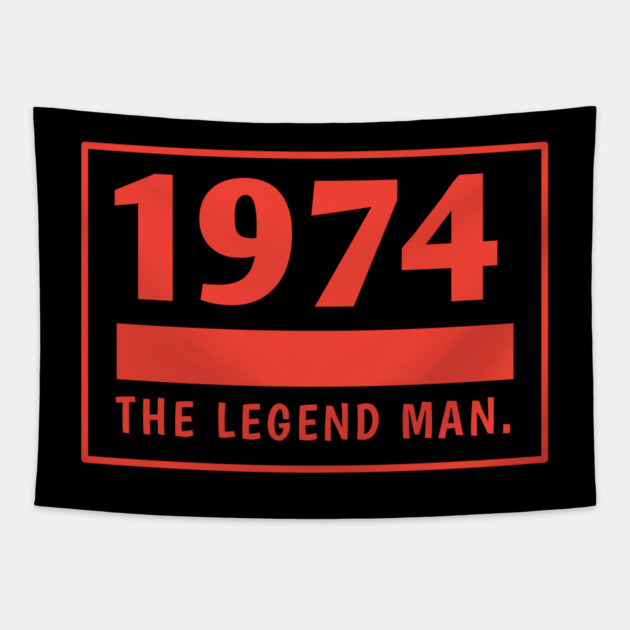 1974 birthday Tapestry by BlackMeme94