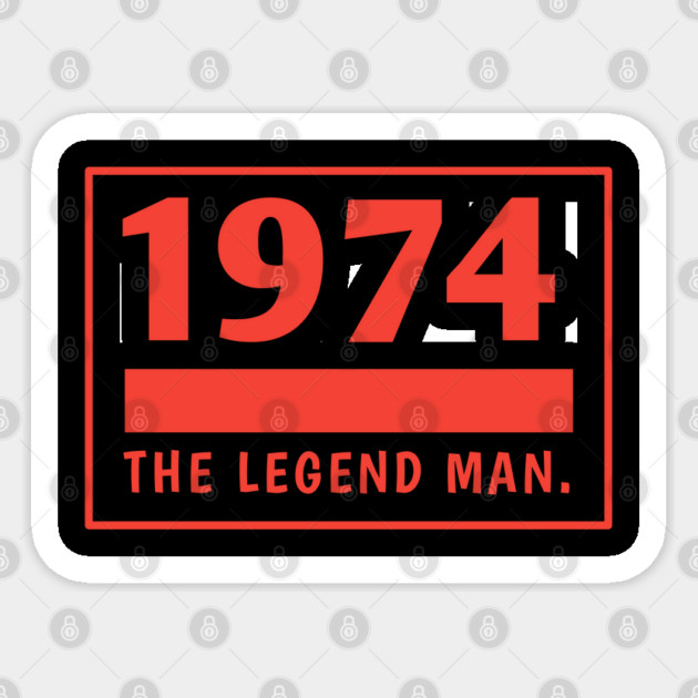 1974 birthday Sticker by BlackMeme94