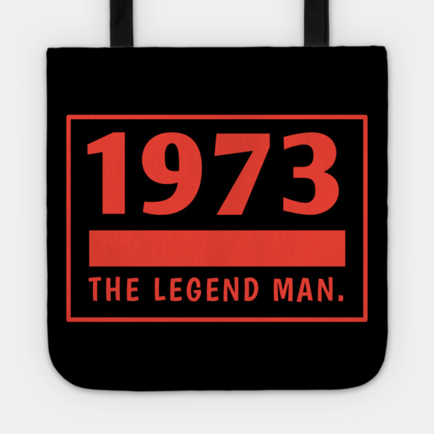 1973 birthday Tote by BlackMeme94
