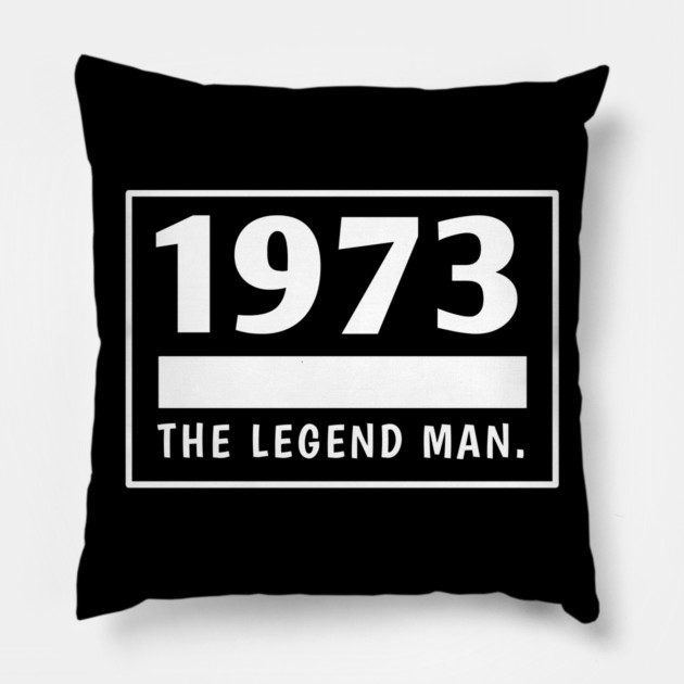 1973 birthday Pillow by BlackMeme94