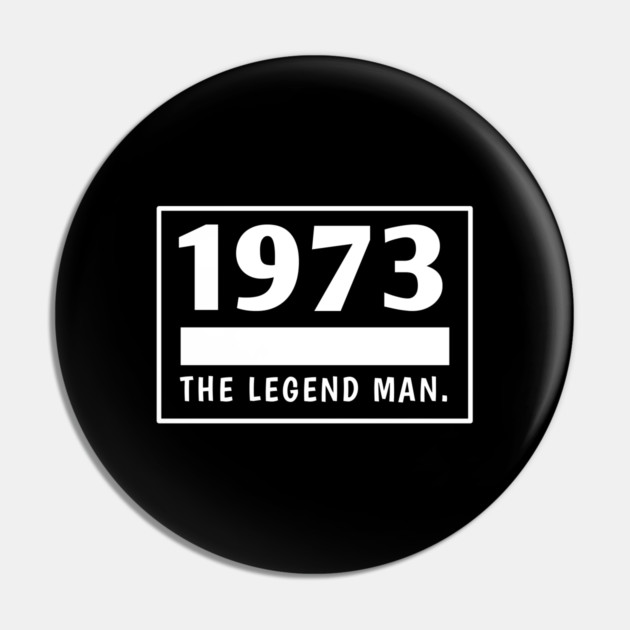 1973 birthday Pin by BlackMeme94