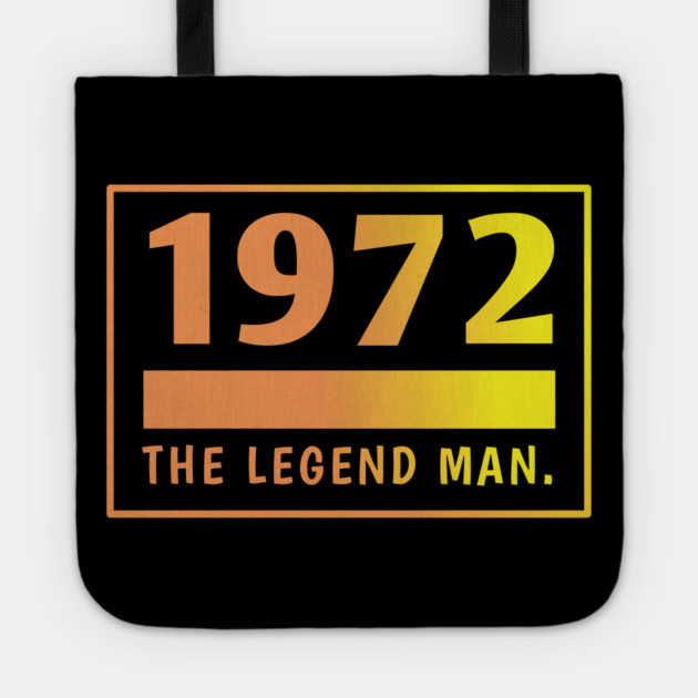 1972 birthday Tote by BlackMeme94