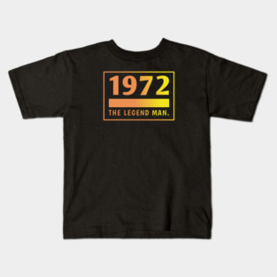 1972 birthday Kids T-Shirt