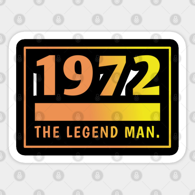 1972 birthday Sticker by BlackMeme94
