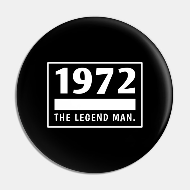 1972 birthday Pin by BlackMeme94