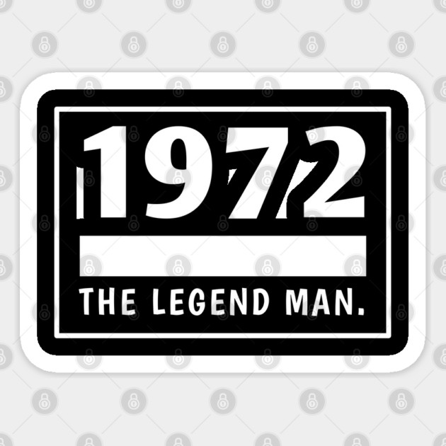 1972 birthday Sticker by BlackMeme94