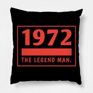 1972 birthday Pillow