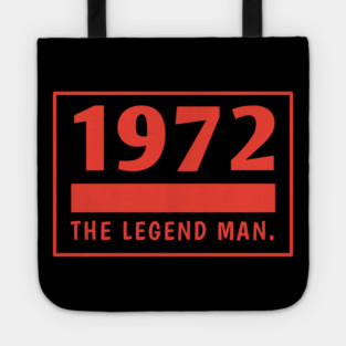 1972 birthday Tote