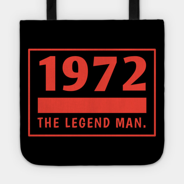 1972 birthday Tote by BlackMeme94