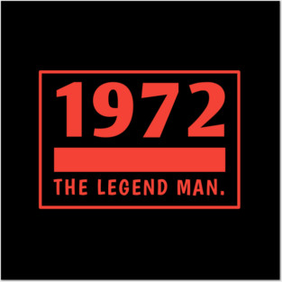 1972 birthday Posters and Art