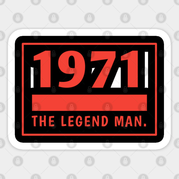 1971 birthday Sticker by BlackMeme94