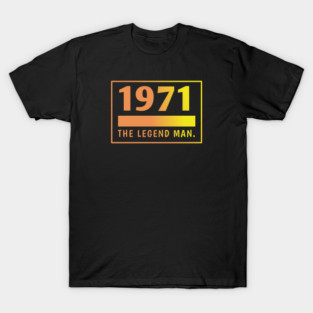 1971 birthday T-Shirt
