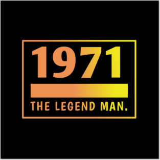 1971 birthday Posters and Art