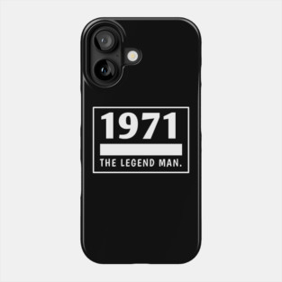 1971 birthday Phone Case