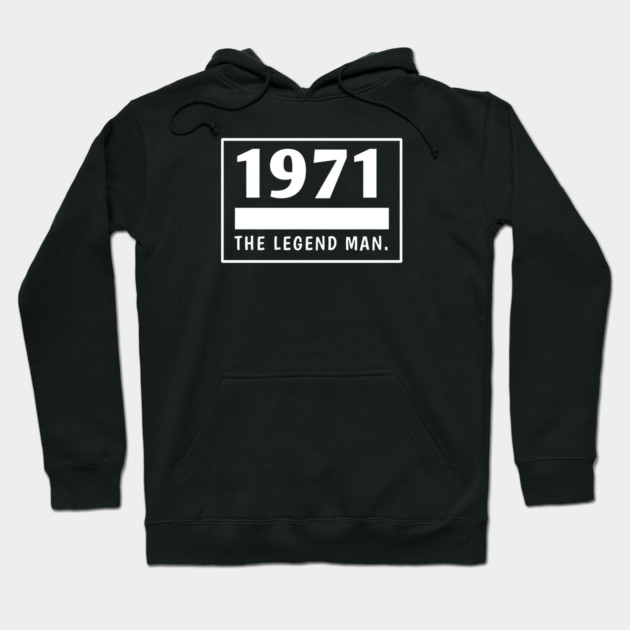 1971 birthday Hoodie by BlackMeme94