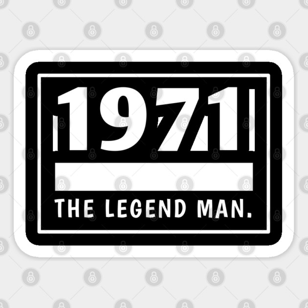 1971 birthday Sticker by BlackMeme94