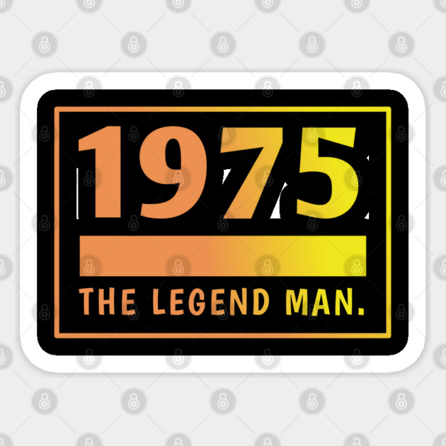 1975 birthday Sticker by BlackMeme94