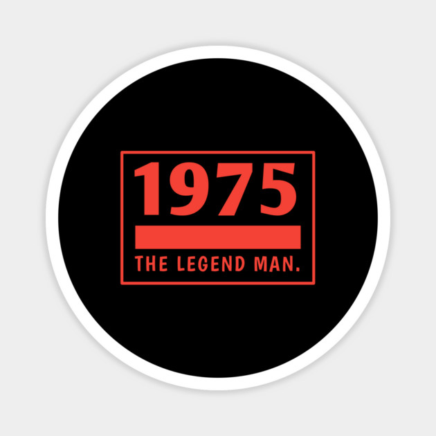 1975 birthday Magnet by BlackMeme94