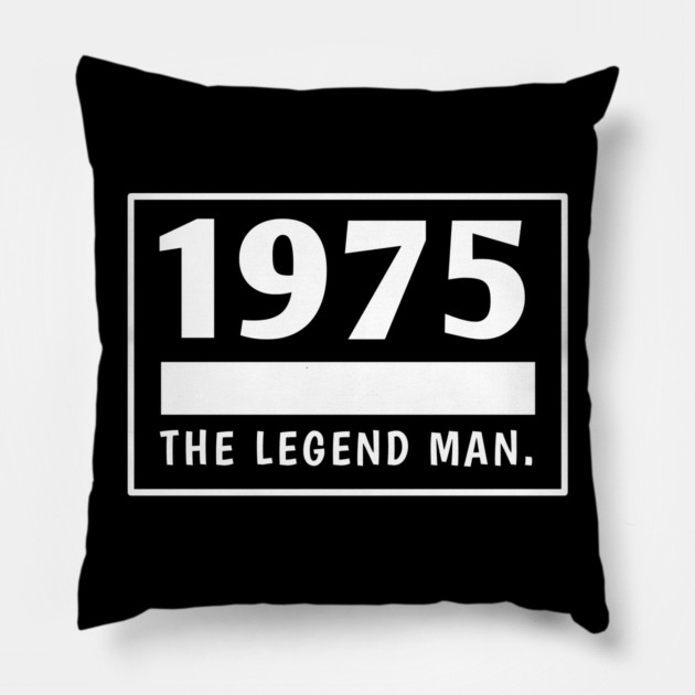 1975 birthday Pillow by BlackMeme94