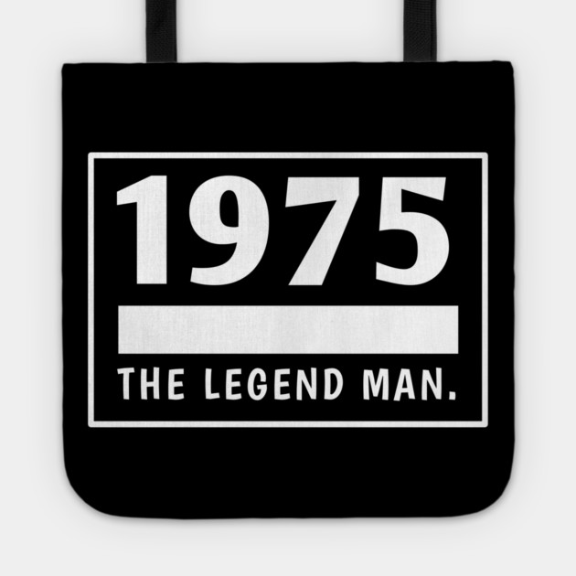 1975 birthday Tote by BlackMeme94