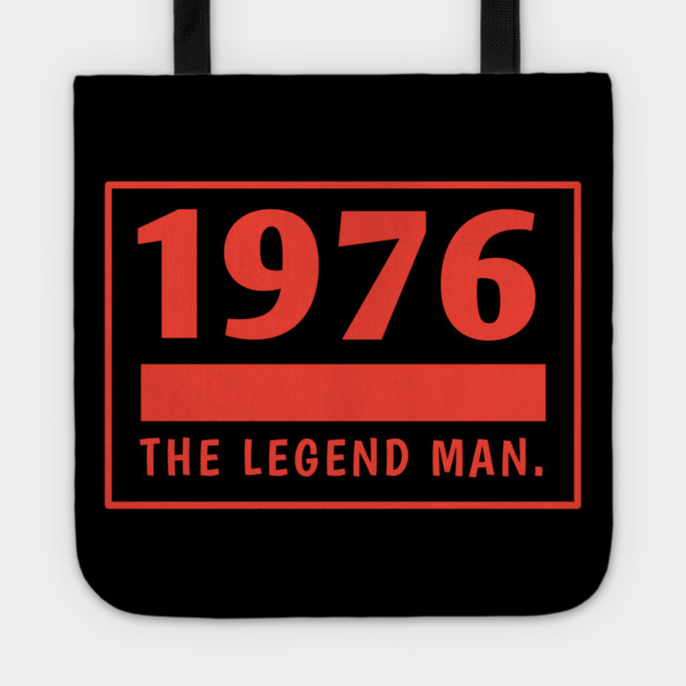 1976 birthday Tote by BlackMeme94