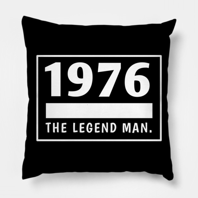 1976 birthday Pillow by BlackMeme94