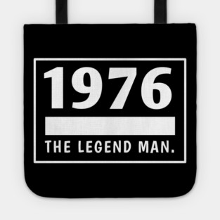 1976 birthday Tote