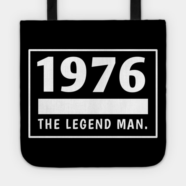 1976 birthday Tote by BlackMeme94