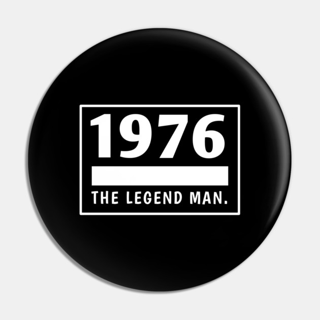 1976 birthday Pin by BlackMeme94