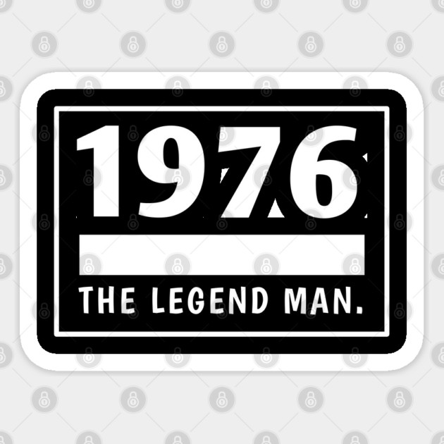 1976 birthday Sticker by BlackMeme94