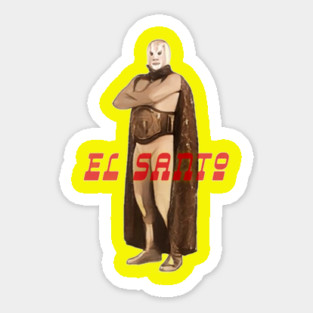 The Great El Santo! Sticker