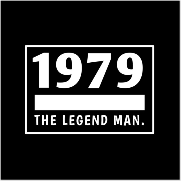 1979 birthday Wall Art by BlackMeme94