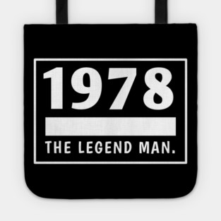 1978 birthday Tote