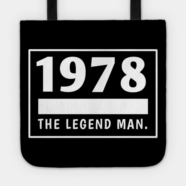 1978 birthday Tote by BlackMeme94