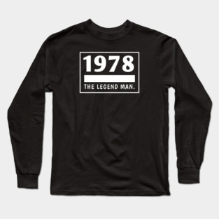 1978 birthday Long Sleeve T-Shirt
