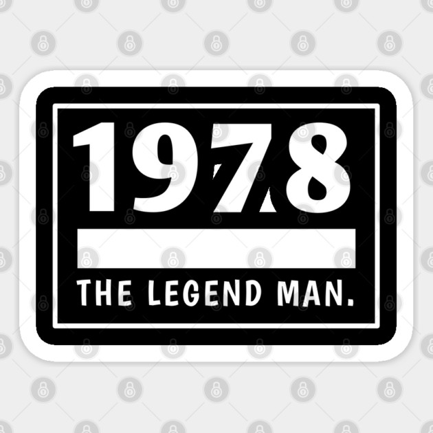 1978 birthday Sticker by BlackMeme94