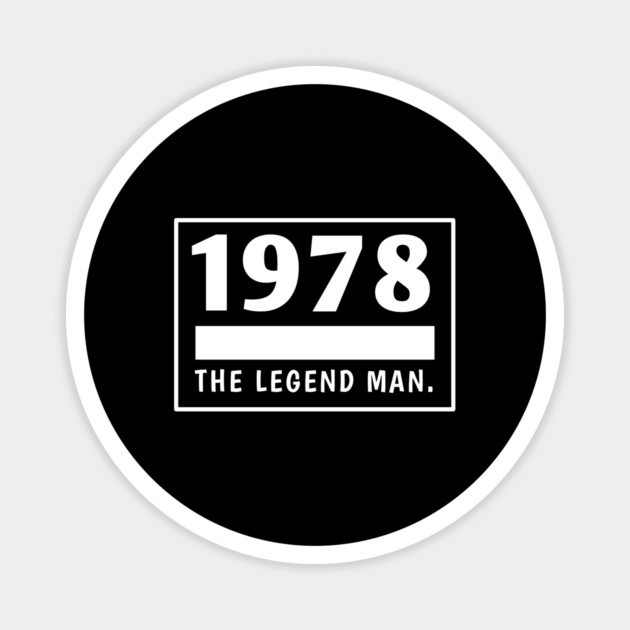 1978 birthday Magnet by BlackMeme94