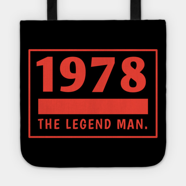 1978 birthday Tote by BlackMeme94