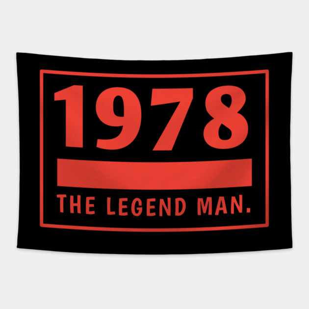 1978 birthday Tapestry by BlackMeme94